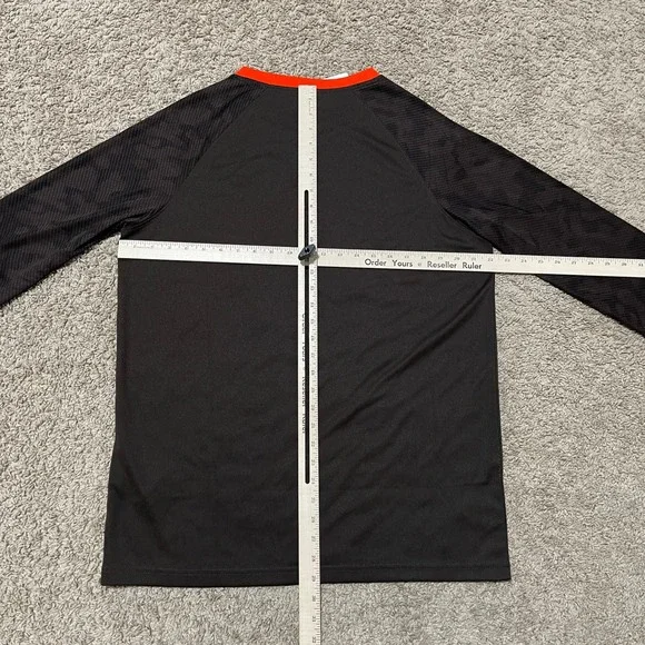 Cleveland Browns Shirt Mens Large Brown Orange Camo Long Sleeve NFL Team Apparel - Picture 10 of 13